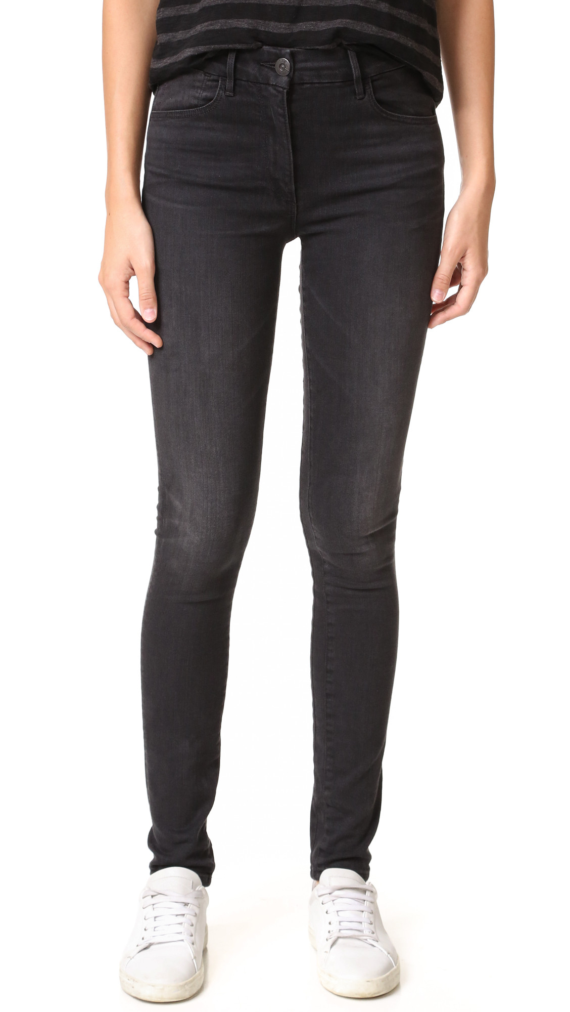 W3 Channel Seam High Rise Skinny Jeans | Shopbop