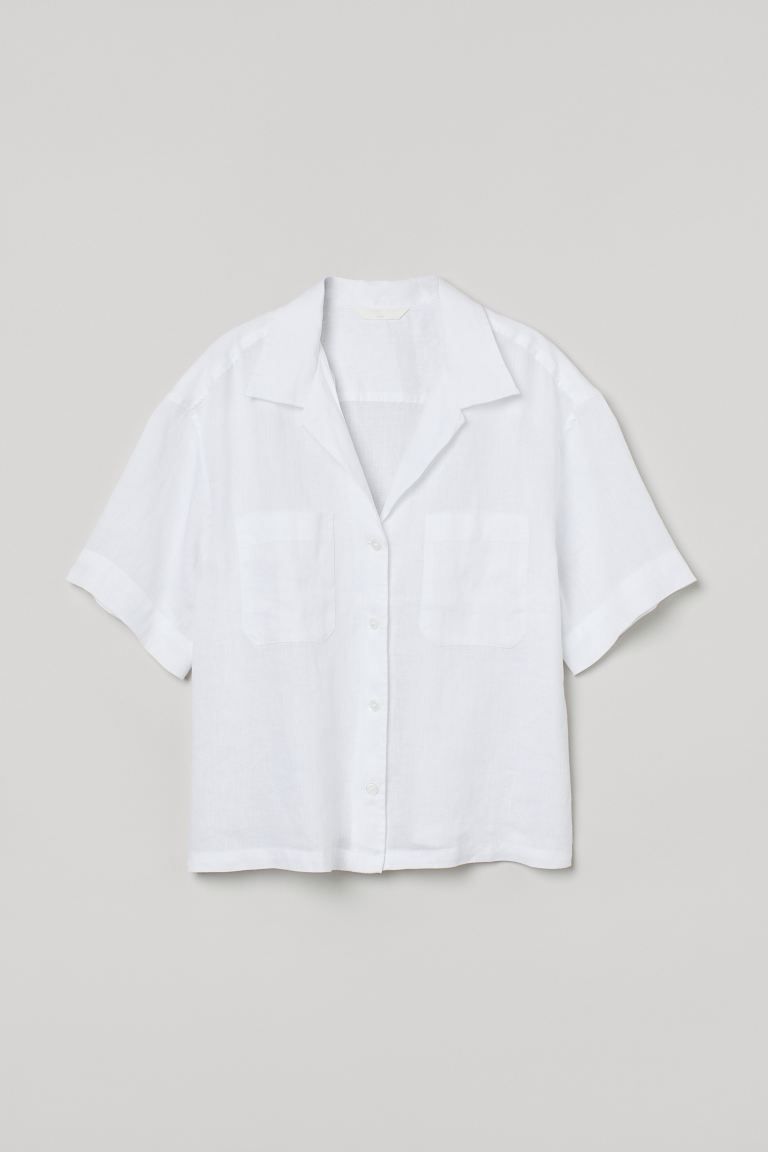 Linen resort shirt | H&M (UK, MY, IN, SG, PH, TW, HK)