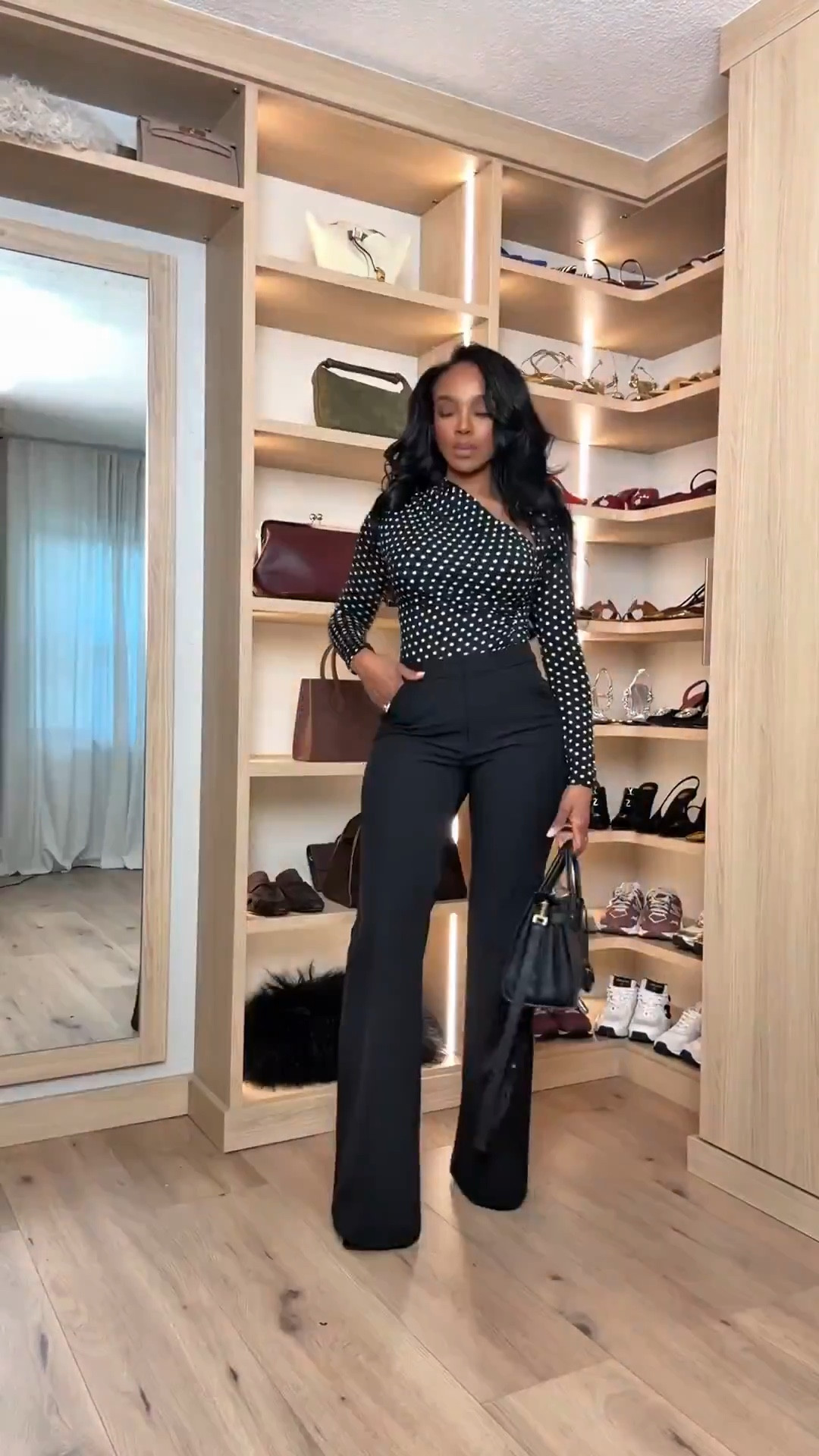 Fave black work trousers and 3 tops! Scroll to shop

In a 4 long 
Small in tops



#LTKgrwm #LTKootd #LTKPetite