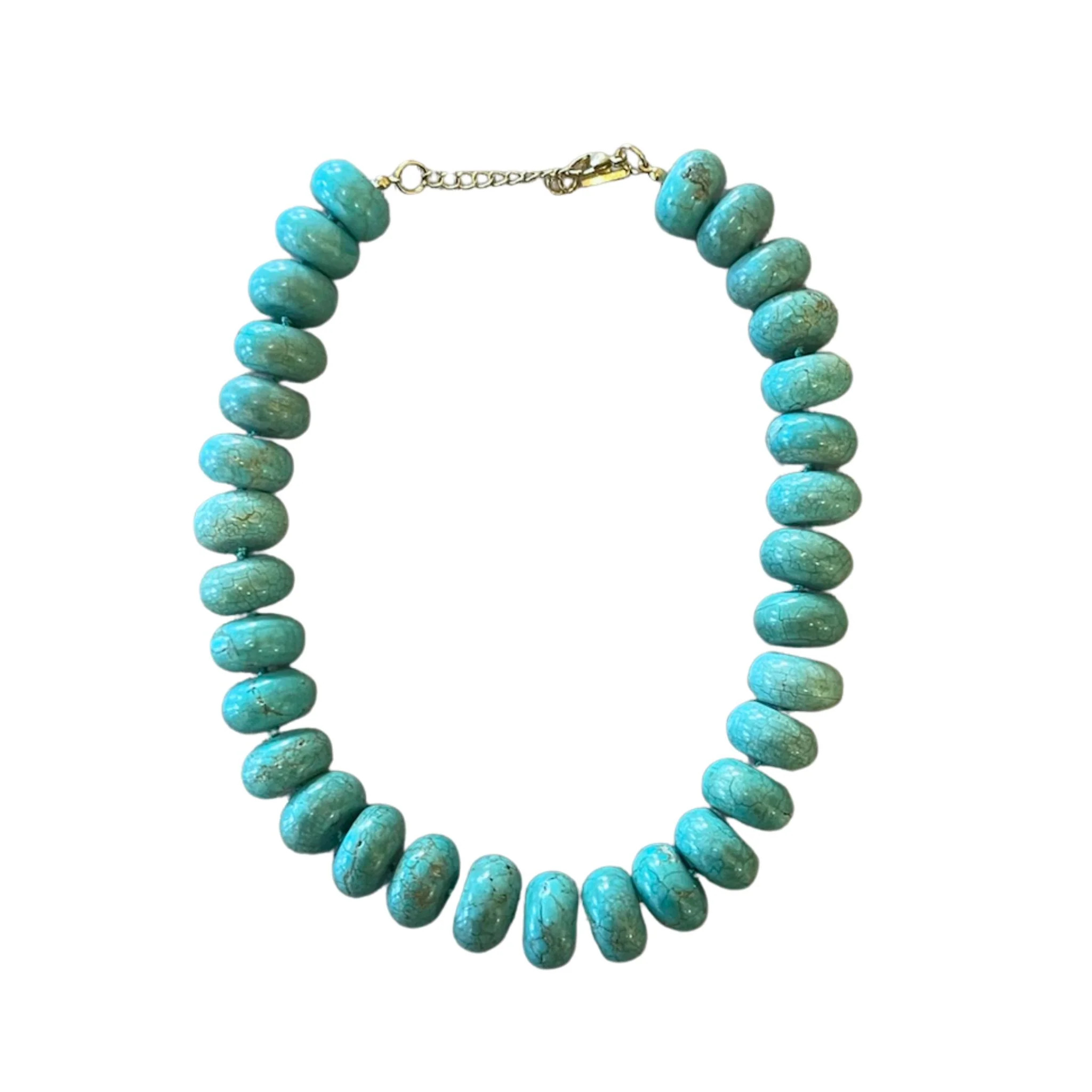 Desert Sky Turquoise Beaded Necklace | Christina Greene LLC