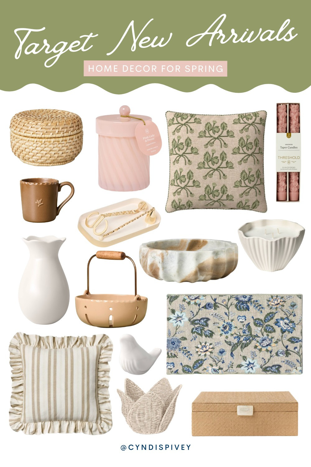 Target New Spring Arrivals: Home Decor I'm Loving 

 #LTKSeasonal #LTKOver40 #LTKHome