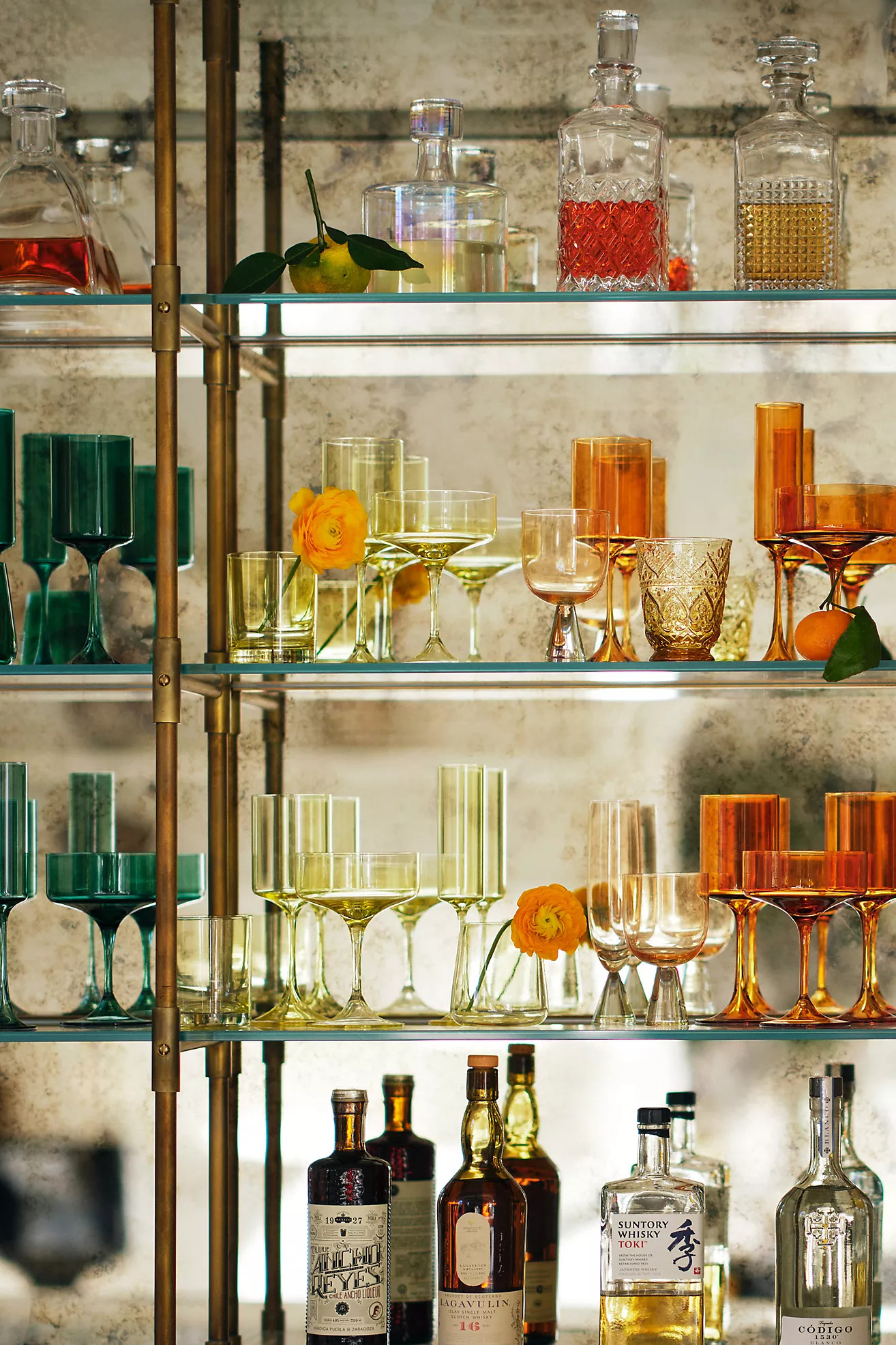 Morgan Flutes, Set of 4 | Anthropologie (US)