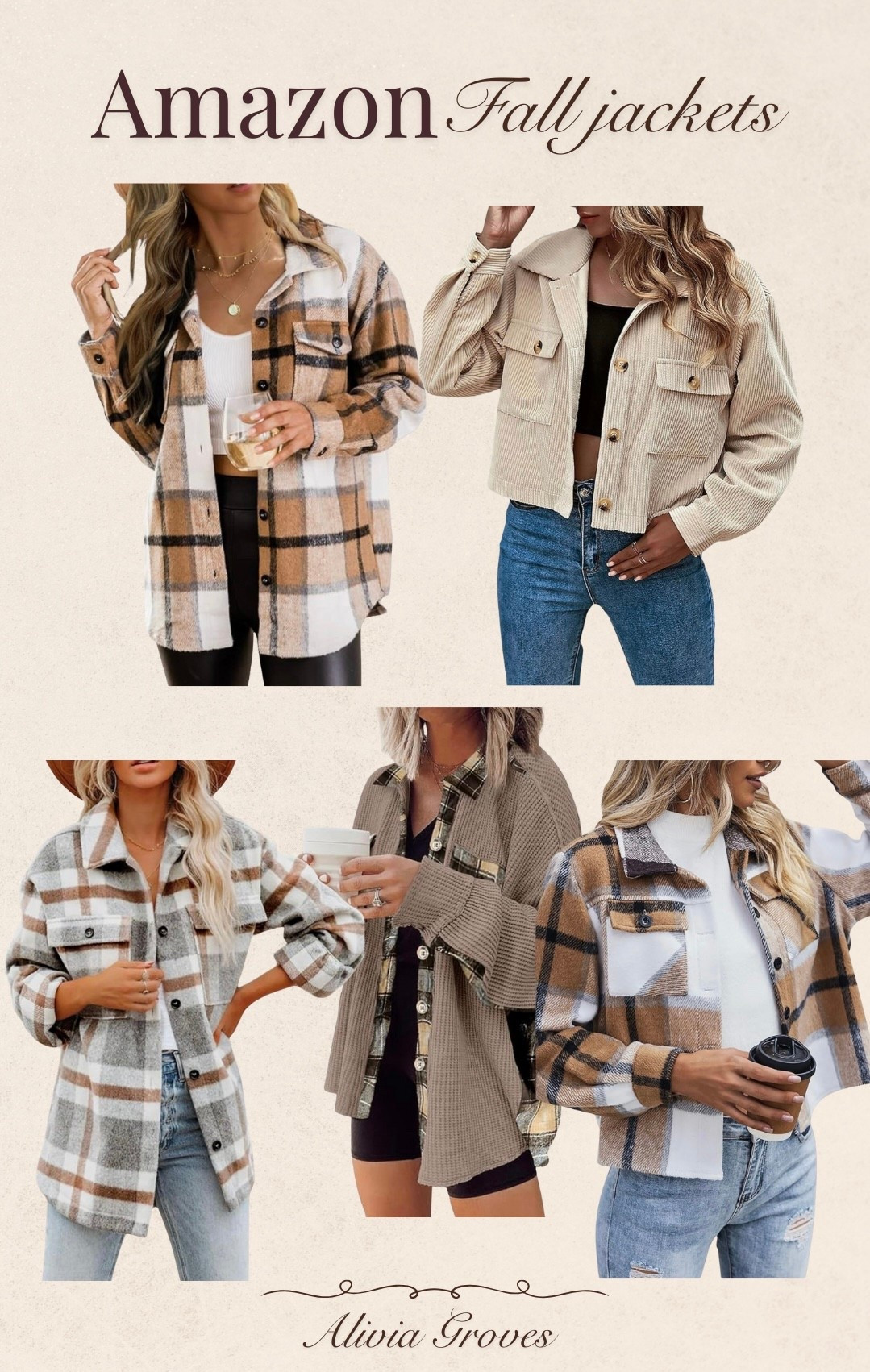A cute jacket/shacket is always necessary for the fall season🍁 Amazon never fails, they always have some of the cutest options! 

#amazon #amazonfinds #amazonfashion #fall #fallfashion #jackets #seasonalfashion 

#LTKSeasonal #LTKFallSale #LTKFindsUnder100