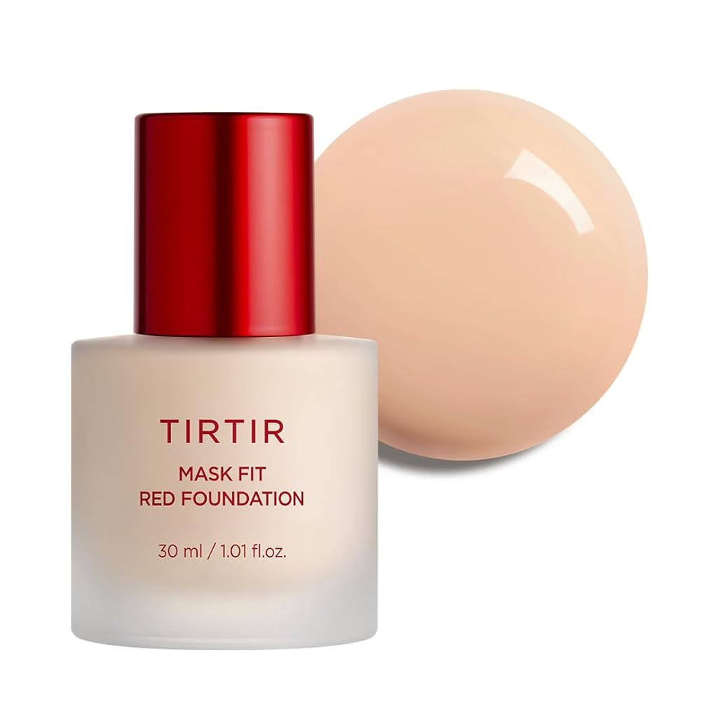 TIRTIR Mask Fit Red FoundationㅣLong Lasting Flawless Coverage, Energy Essence, Lightweight, Hyd... | Amazon (US)