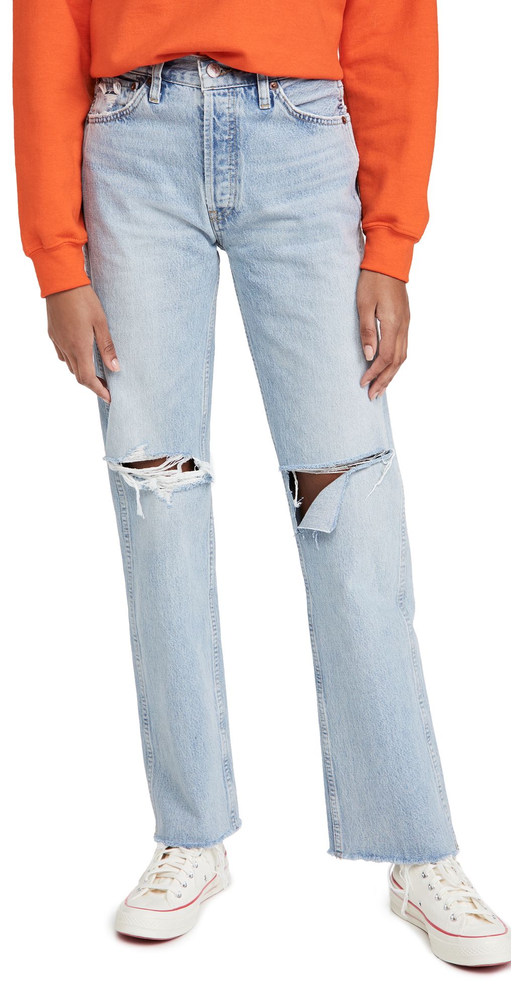 RE/DONE 90s High Rise Rigid Loose Jeans | Shopbop