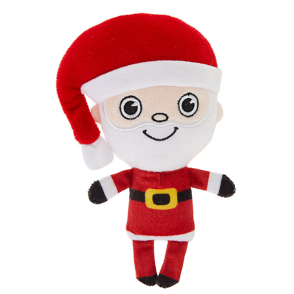 Merry & Bright&trade; Holiday Santa Dog Toy - Plush, Squeaker | PetSmart