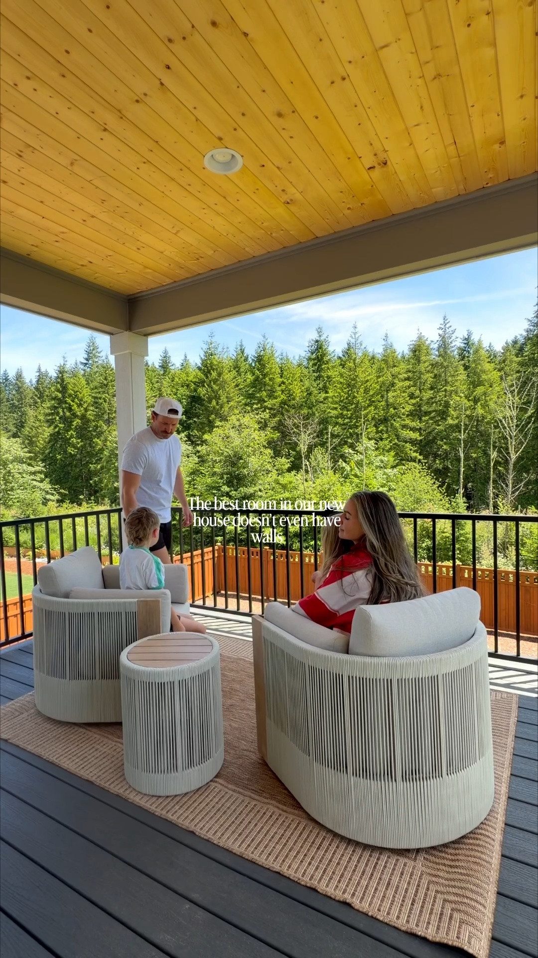 #ad The first thing we did in our new house was set the patio up for summer @Wayfair there is something for every space!! @wayfair, #wishyouwerehere #Wayfair #WayfairPartner #outdoor

#LTKHome #LTKdayinmylife