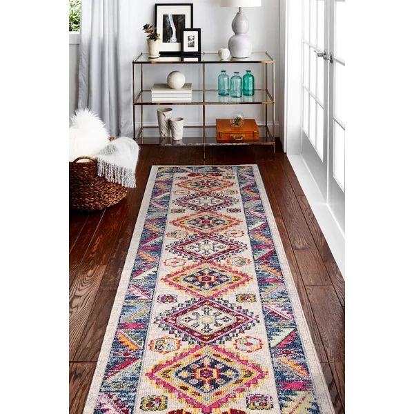 Chunn Pink/Blue/Yellow Area Rug | Wayfair North America