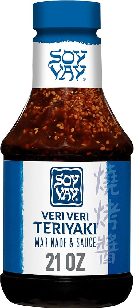 Soy Vay Veri Veri Teriyaki Marinade and Sauce, 21 Ounce Bottle (Package May Vary) | Amazon (US)