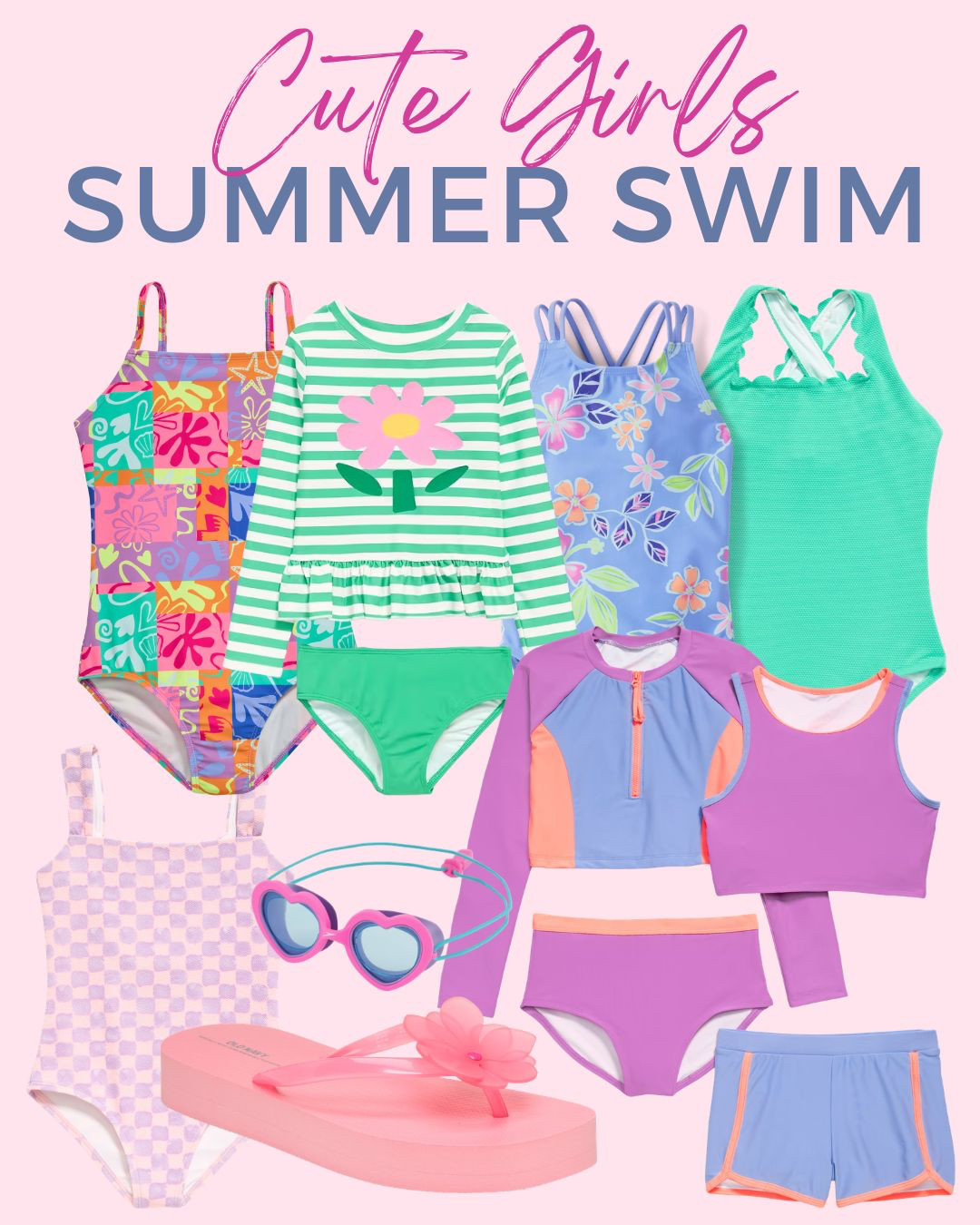 Cute girls swim is back in season with bright hues in green pink and periwinkle blue! #kidsswim #kidsswimsuit #kidsswimwear #girlsswimsuit #girlsswimwear #girlsswim #kidspooloutfit

 

#LTKSaleAlert #LTKKids #LTKSwim