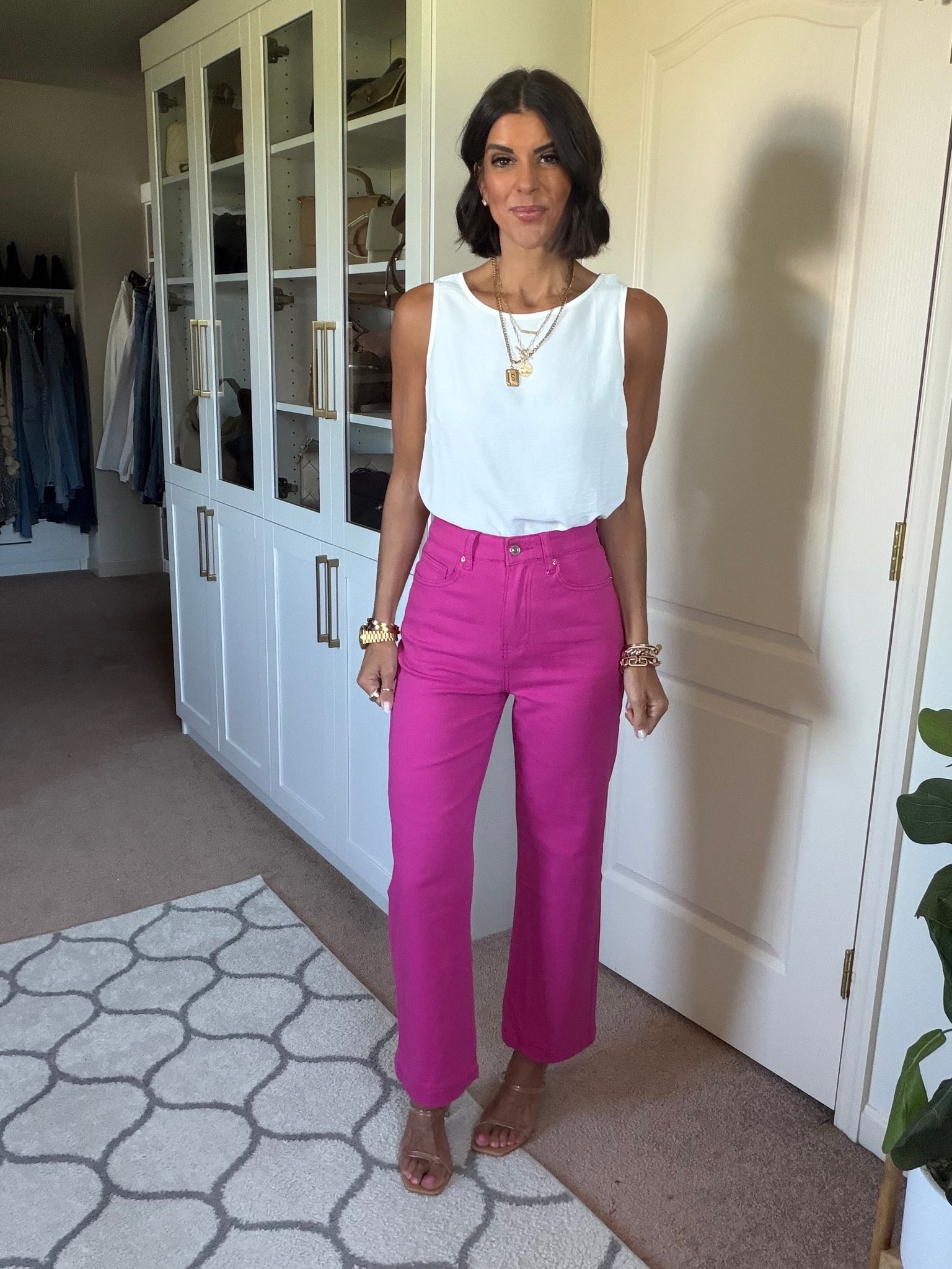 Size small in top, size 2 in jeans

#LTKdayinmylife #LTKgrwm #LTKootd
