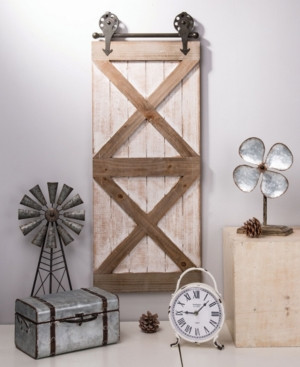 Glitzhome Farmhouse Wooden Barn Door | Macys (US)