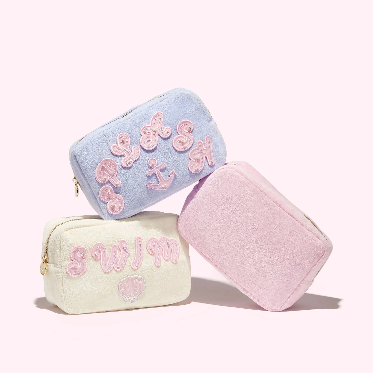 Mermaid Terry Insulated Medium Pouch | Personalized Pouch - Stoney Clover Lane | Stoney Clover Lane