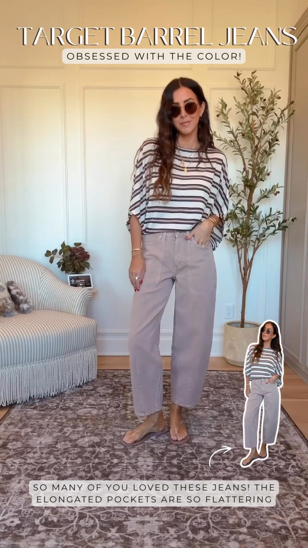 Wearing these jeans in a size 2 from @Target and love the look! 

#TargetPartner #Sponsored