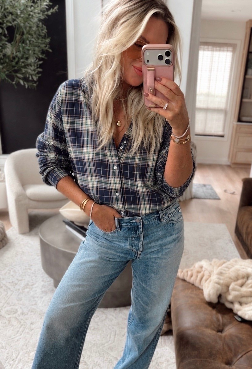Plaid but bubble hem! I thought this one was a cute option! 🍂🤎

#LTKootd #LTKSeasonal #LTKWorkwear