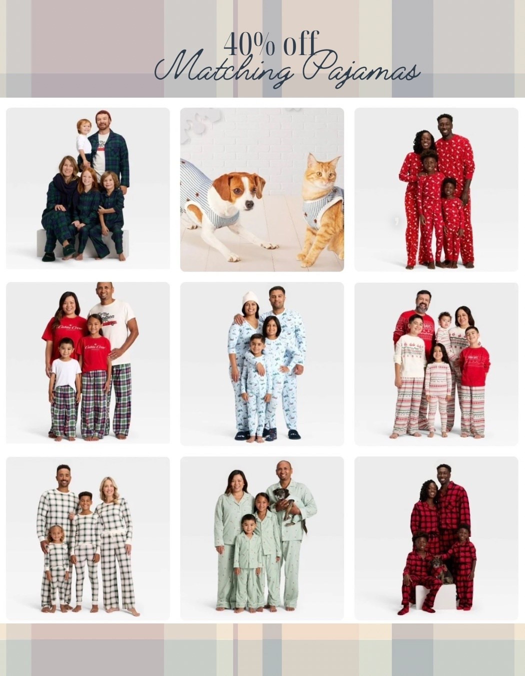 Matching pajamas 40% Off

Family pj’s

#LTKSaleAlert #LTKPets #LTKFamily