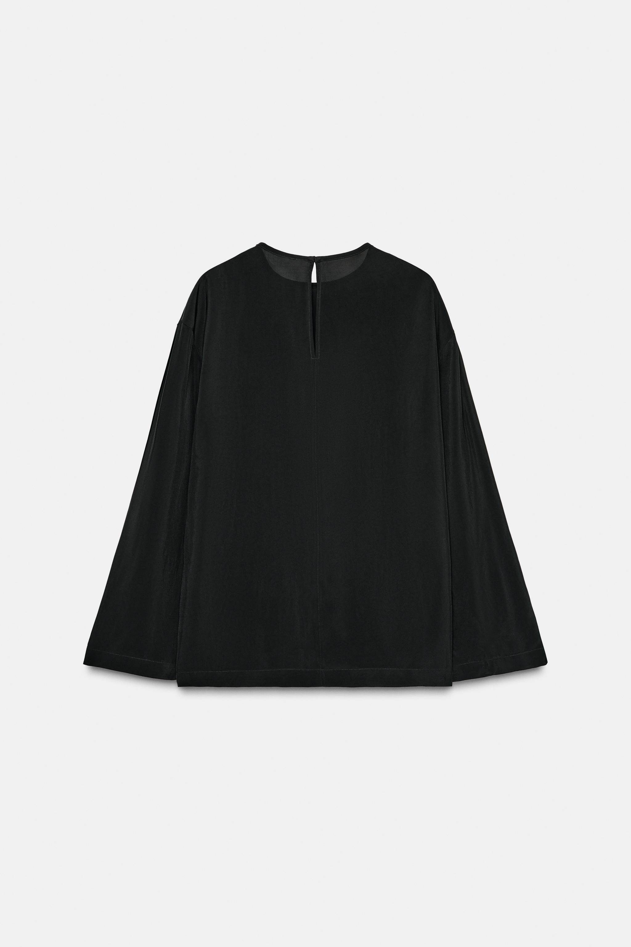 ZW COLLECTION FLOWING BLOUSE | Zara UK