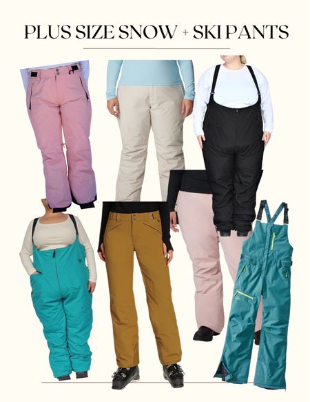 Plus size ski pants
Plus size snow pants 
Plus size ski 


#LTKplussize #LTKtravel #LTKsalealert