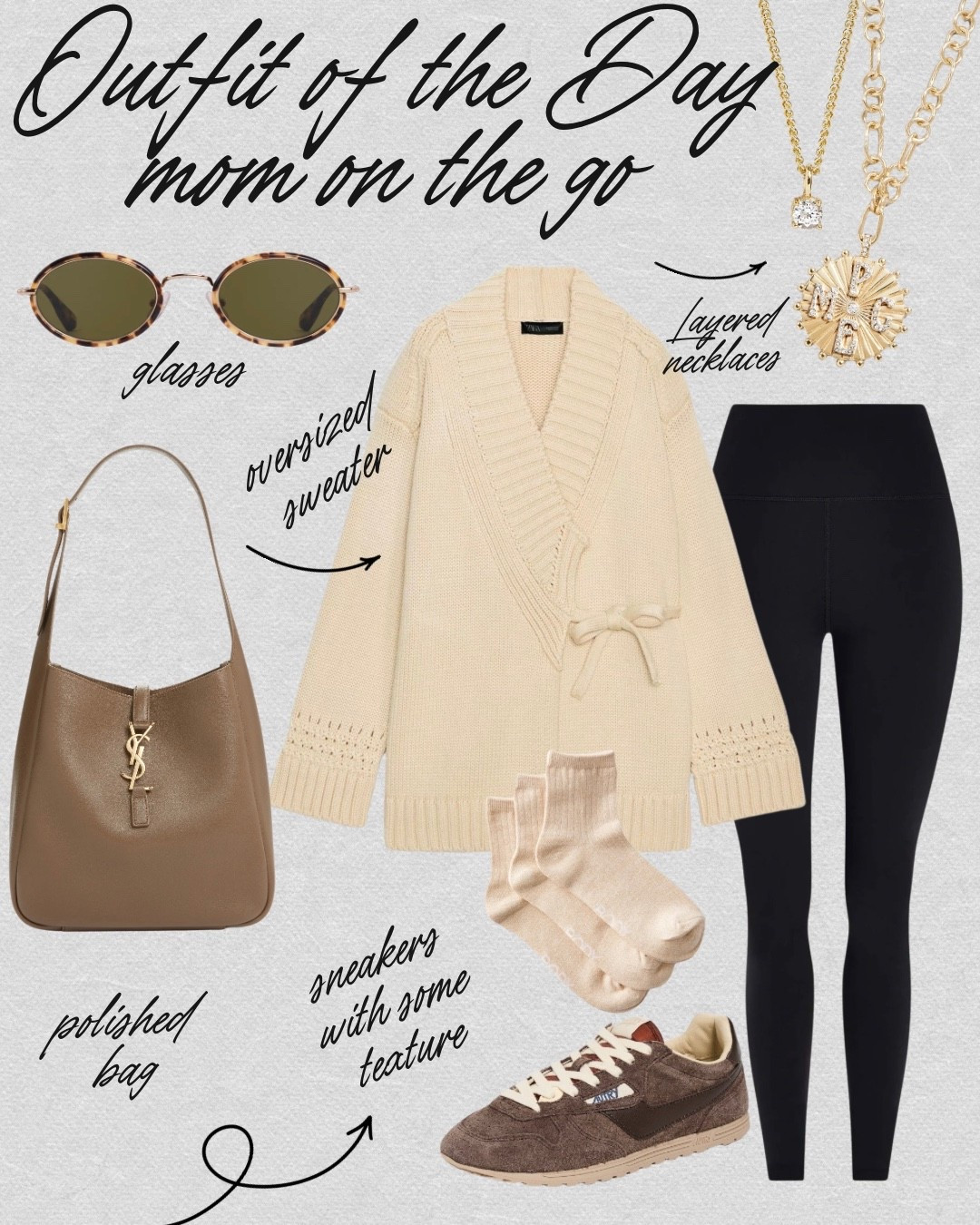 Mom on the go outfit. Styling leggings. 

#LTKmomlife #LTKdayinmylife