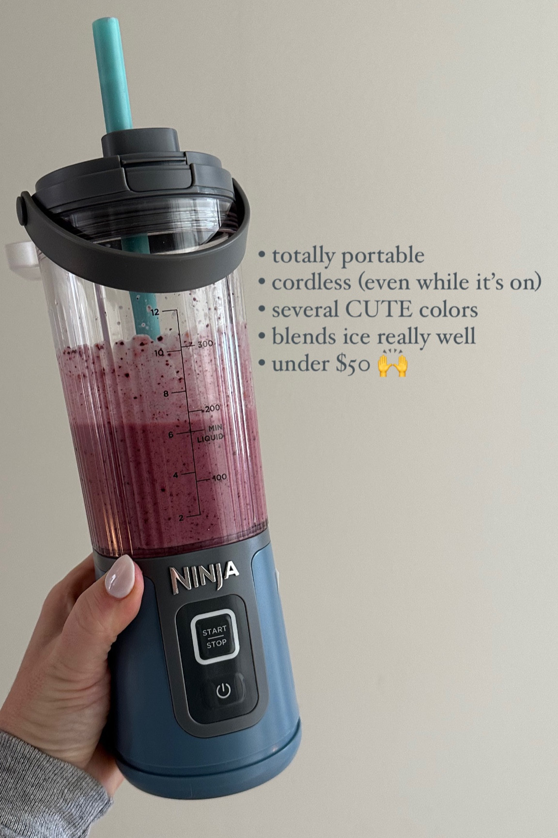 SO impressed by this tiny-but-mighty personal blender! it’s rechargeable, blends frozen stuff REALLY well & it’s totally portable - comes in some really fun colors under $50 too! linking more wellness from @walmart below 👇 

#walmartpartner #walmart 

#LTKActive #LTKFindsUnder50 #LTKFitness