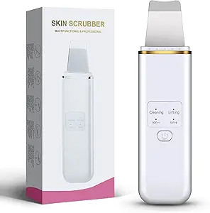 Skin Scrubber Face Spatula Blackhead Remover Pore Cleaner Extractor Tool with 4 Modes | Amazon (US)