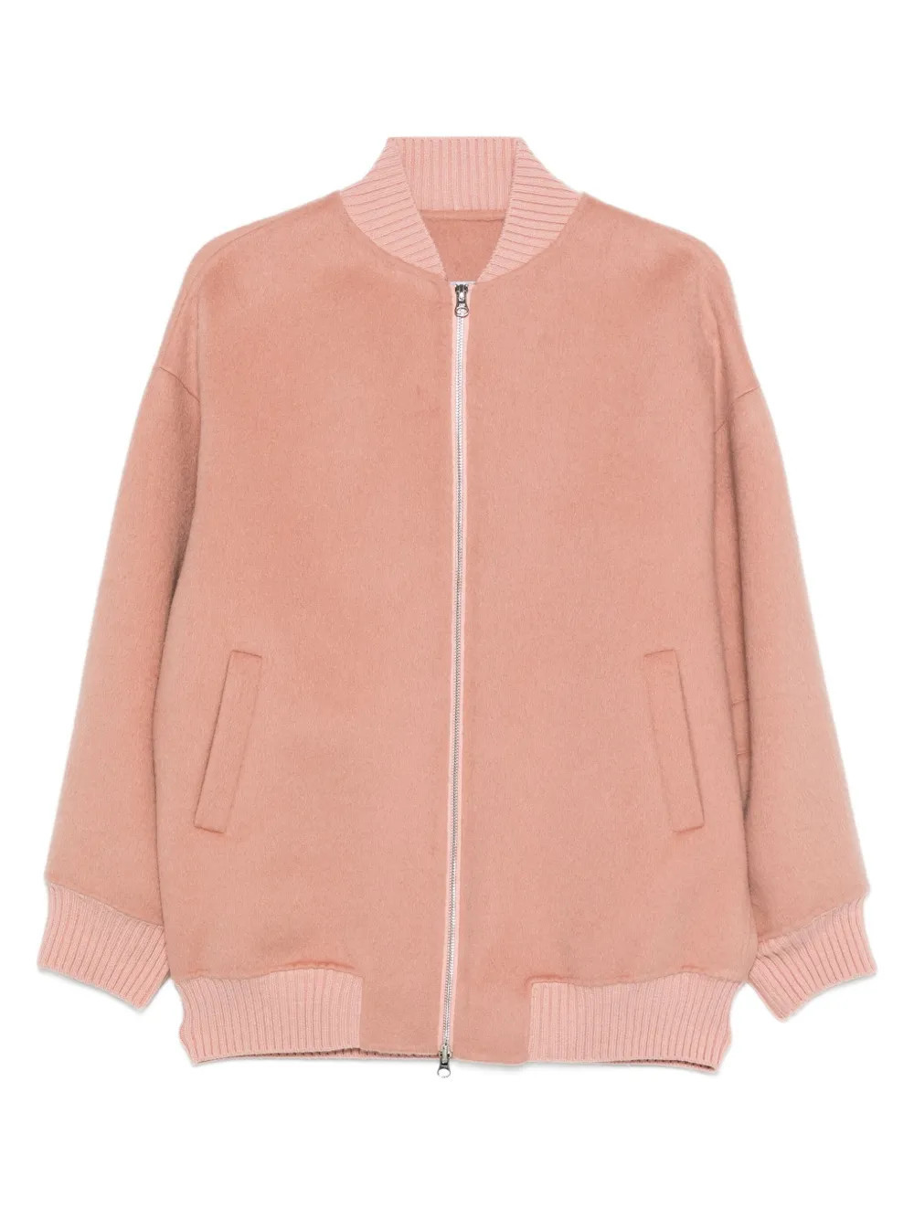 Isabelle Blanche zip-fastening pockets jacket - Pink | Farfetch Global