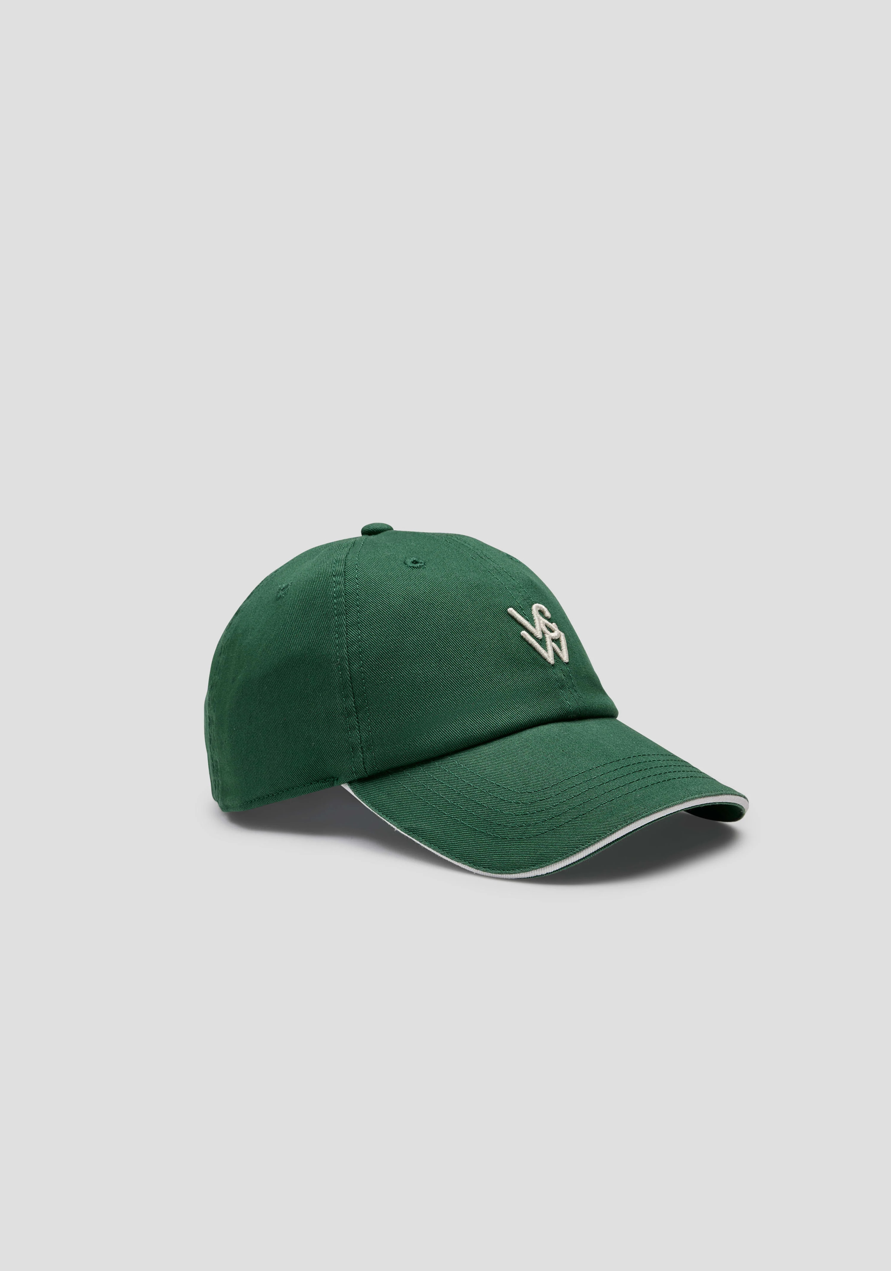 V&W Tipped Cap IN GREEN | ACCESSORIES | VIKTORIA & WOODS | Viktoria & Woods