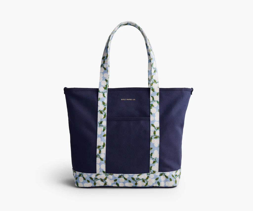Canvas Carry All - Hydrangea | Rifle Paper Co.