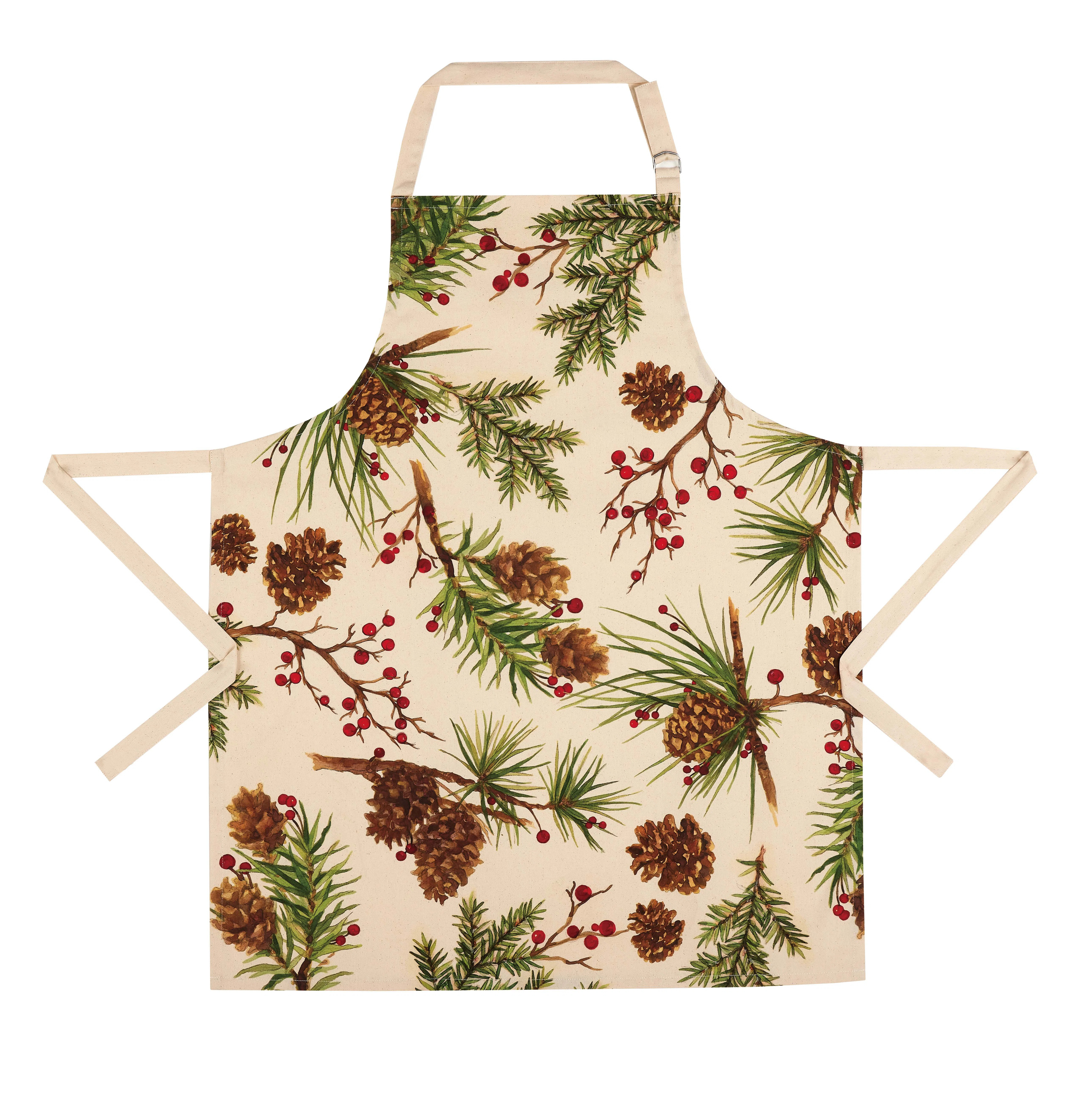 No Pattern Cotton Bib Apron | Wayfair North America