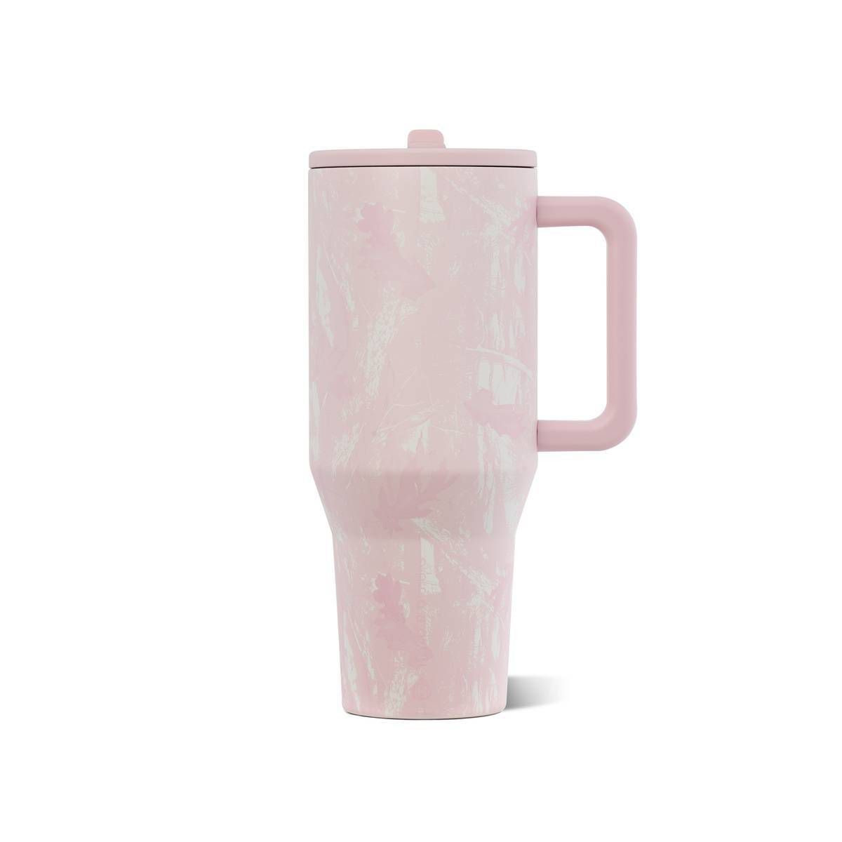 HydroJug 40oz Traveler Straw Tumbler Pink Camo | Target