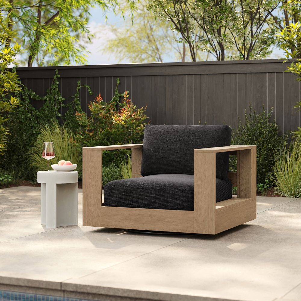 Telluride Outdoor Swivel Chair | West Elm (US)