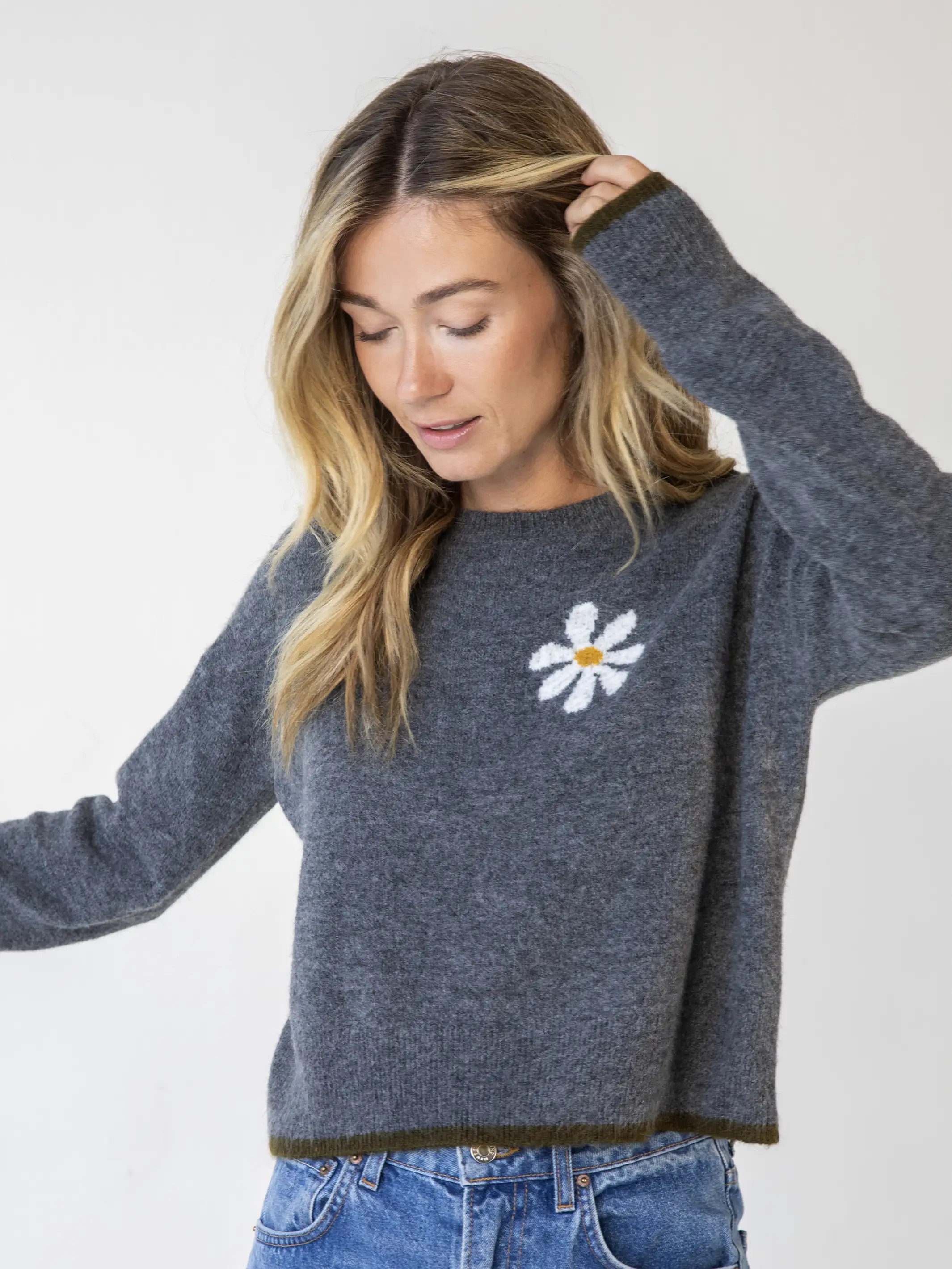 Intarsia Icon Sweater | Natural Life