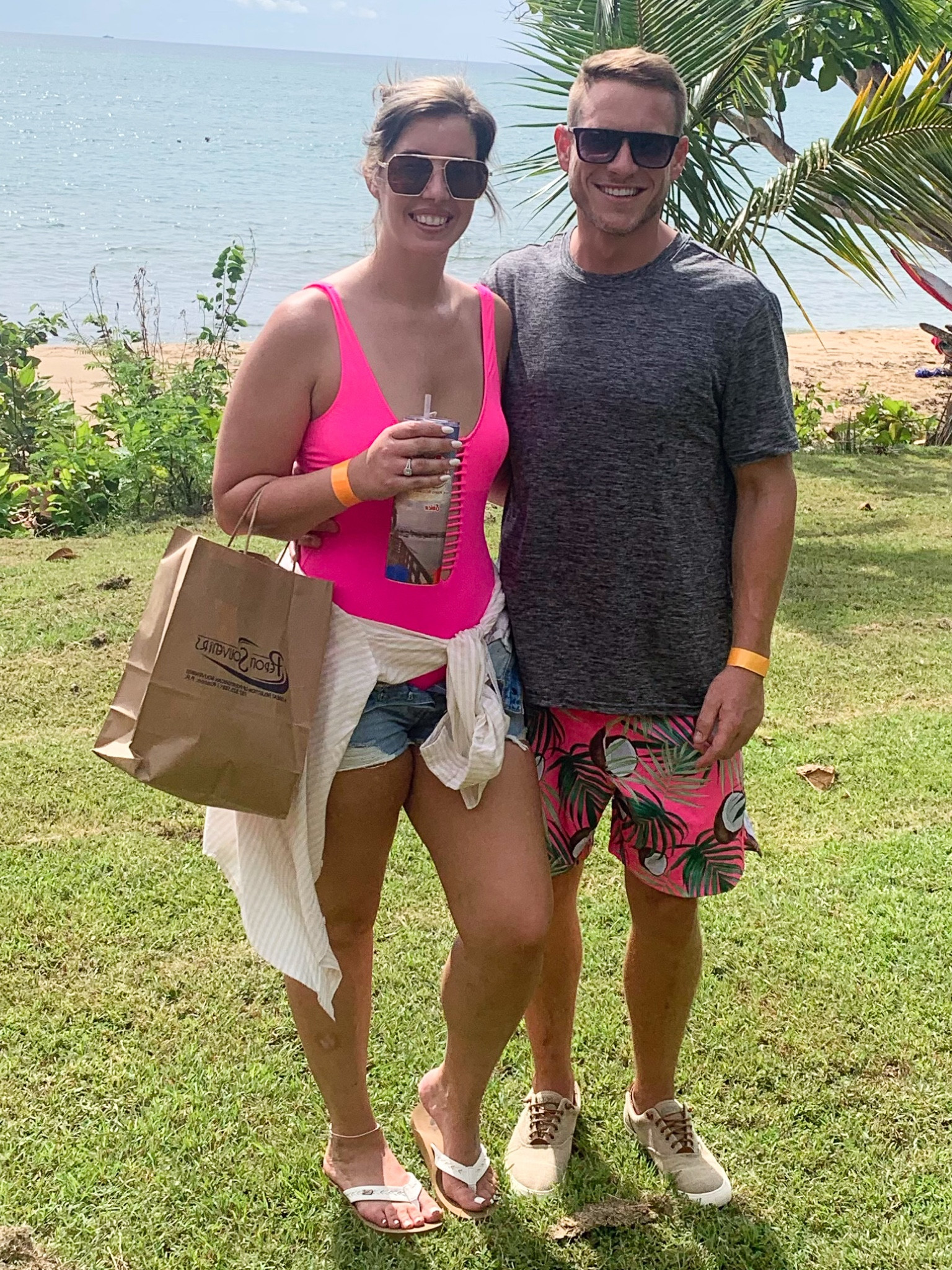 Starting early on Summer/Spring finds. This cute and casual outfit is great for any vaca exploring, shopping, boating or poolside day. I’m wearing an XL bathing suit here. Check the links to snag yours!

#LTKSeasonal #LTKTravel #LTKSwim