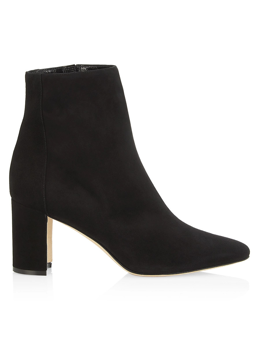 Women's Rosie 70MM Suede Boots - Black - Size 5.5 | Saks Fifth Avenue