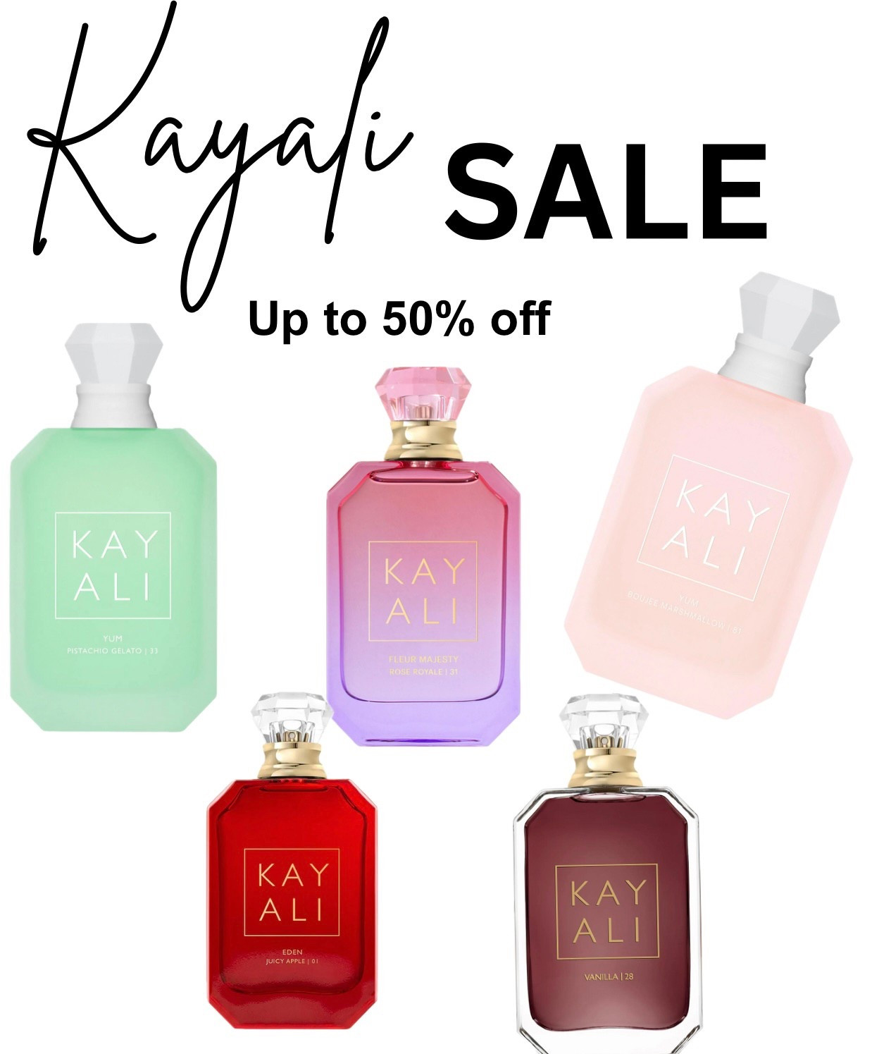 Shop kayali fragrance sale 
#kayalisale


#LTKU #LTKSaleAlert #LTKWedding