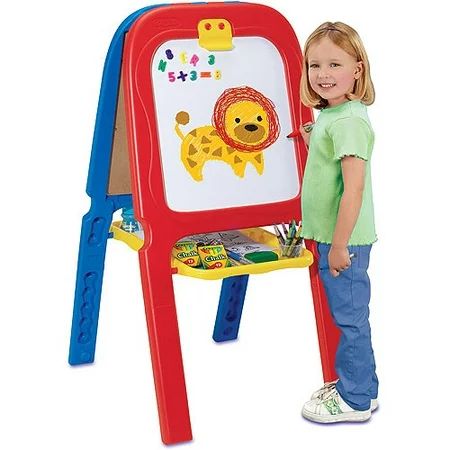 Crayola 3-in-1 Double Easel with Magnetic Letters | Walmart (US)