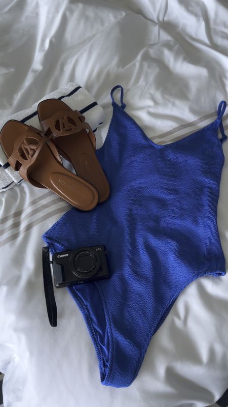 Summer aesthetic, one piece swimsuit, midsize swimwear, @mango swimsuit (L) 💙

#LTKTravel #LTKSaleAlert #LTKSwim