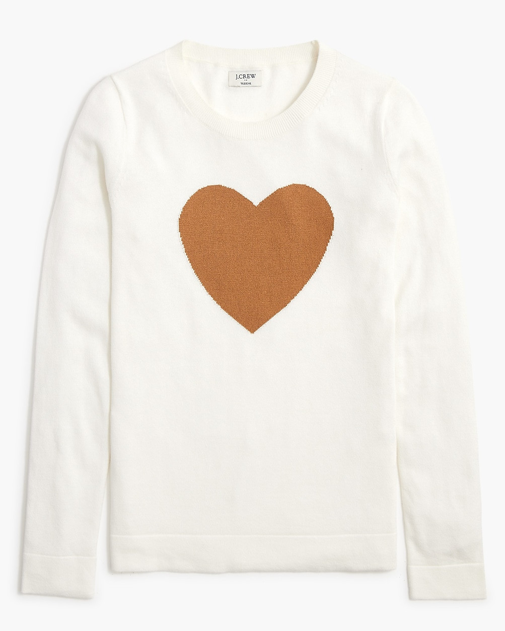 Heart Teddie sweater | J.Crew Factory