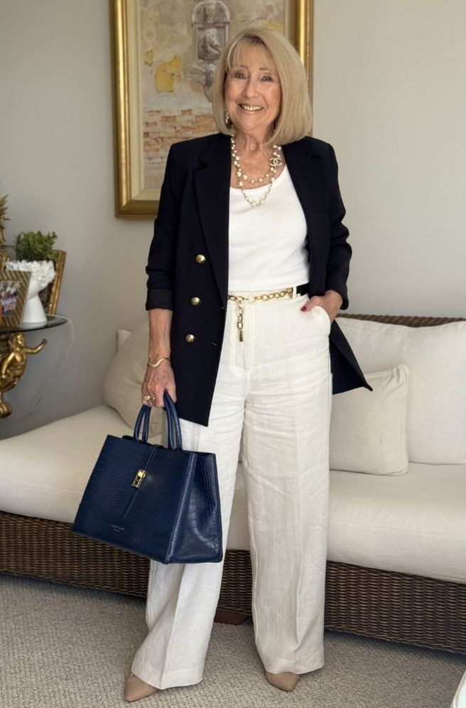 Today I am wearing classic foundation pieces - a pair of white linen pants and white tank top. Simple, classic and something a lot of us already have in our wardrobe. 

 #LTKaustralia #LTKwinter #LTKover50style