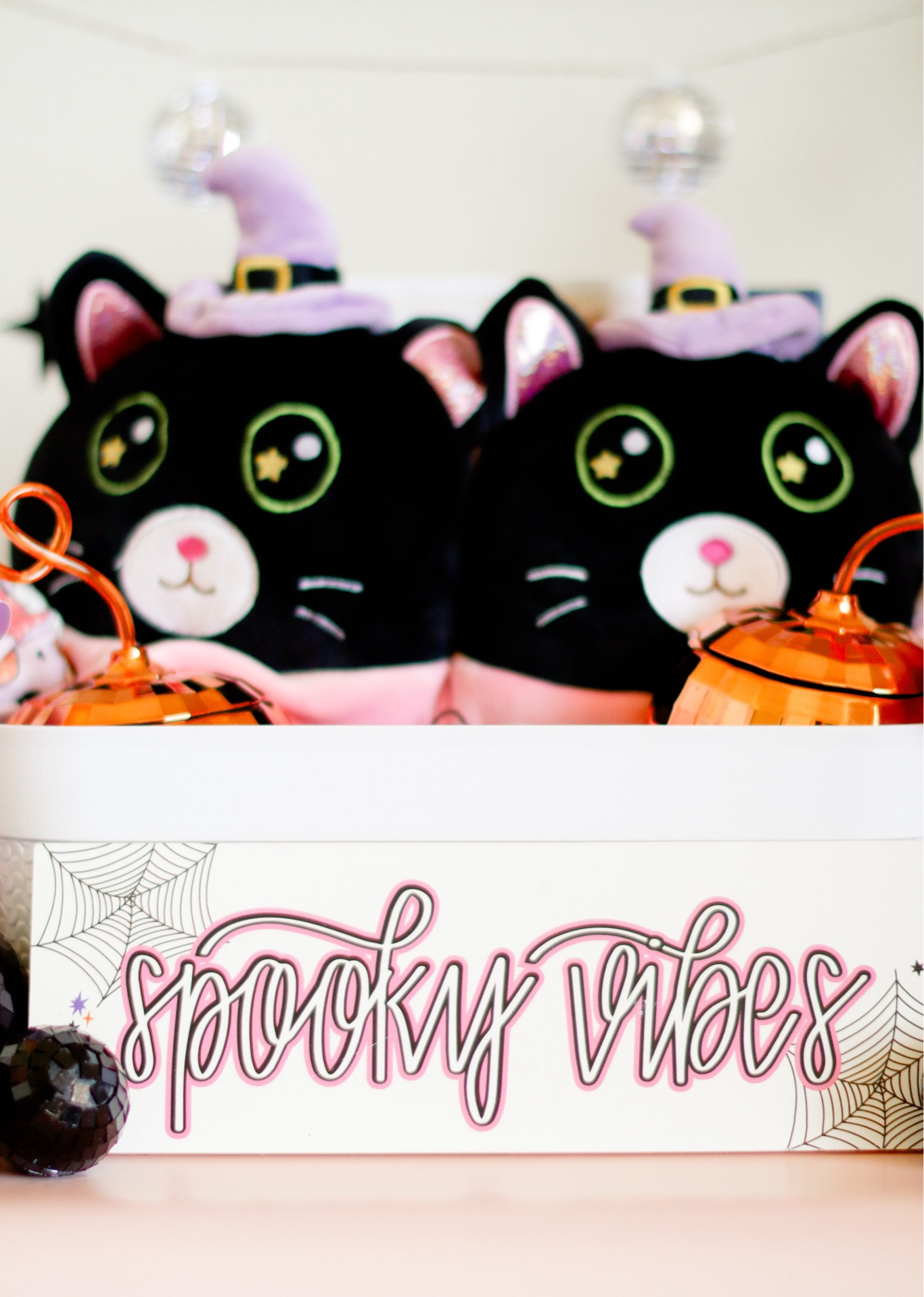 Family Boo Basket 👻 Fun for the whole family on this October weekend: a spooky board game, Halloween legos, and all the supplies (pajamas, stuffies, festive cup, movie list) for a fang-tastic movie night! 

#LTKHalloween #LTKFamily #LTKSeasonal