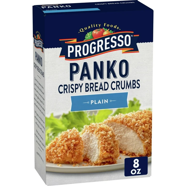 Progresso Panko Crispy Bread Crumbs, Plain, 8 ounces | Walmart (US)