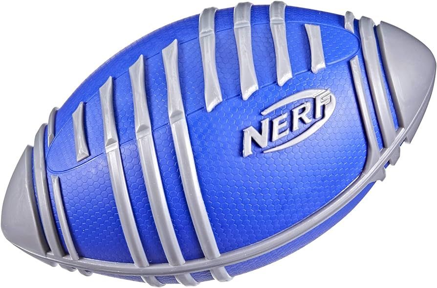 NERF Weather Blitz Foam Football, Silver, All Weather Play, Easy to Hold Grips, Balls for Kids, K... | Amazon (US)