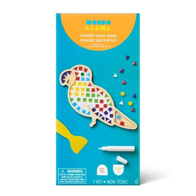 Summer Craft Mosaic Parrot Activity Kit - Mondo Llama™ | Target