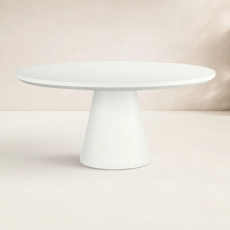 Delijah Round Outdoor Dining Table , 63'' in. W 63'' in. D | Wayfair North America