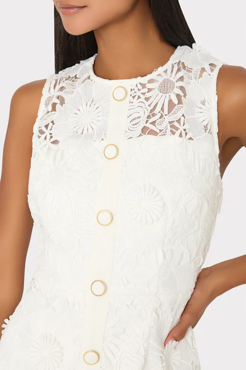 Judy Lace Mini Dress | MILLY