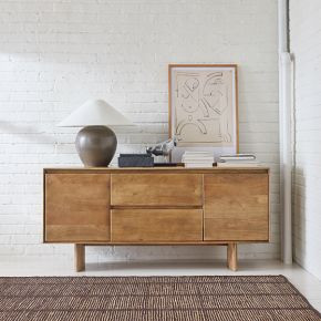 Anton Solid Wood Buffet (63") | West Elm (US)