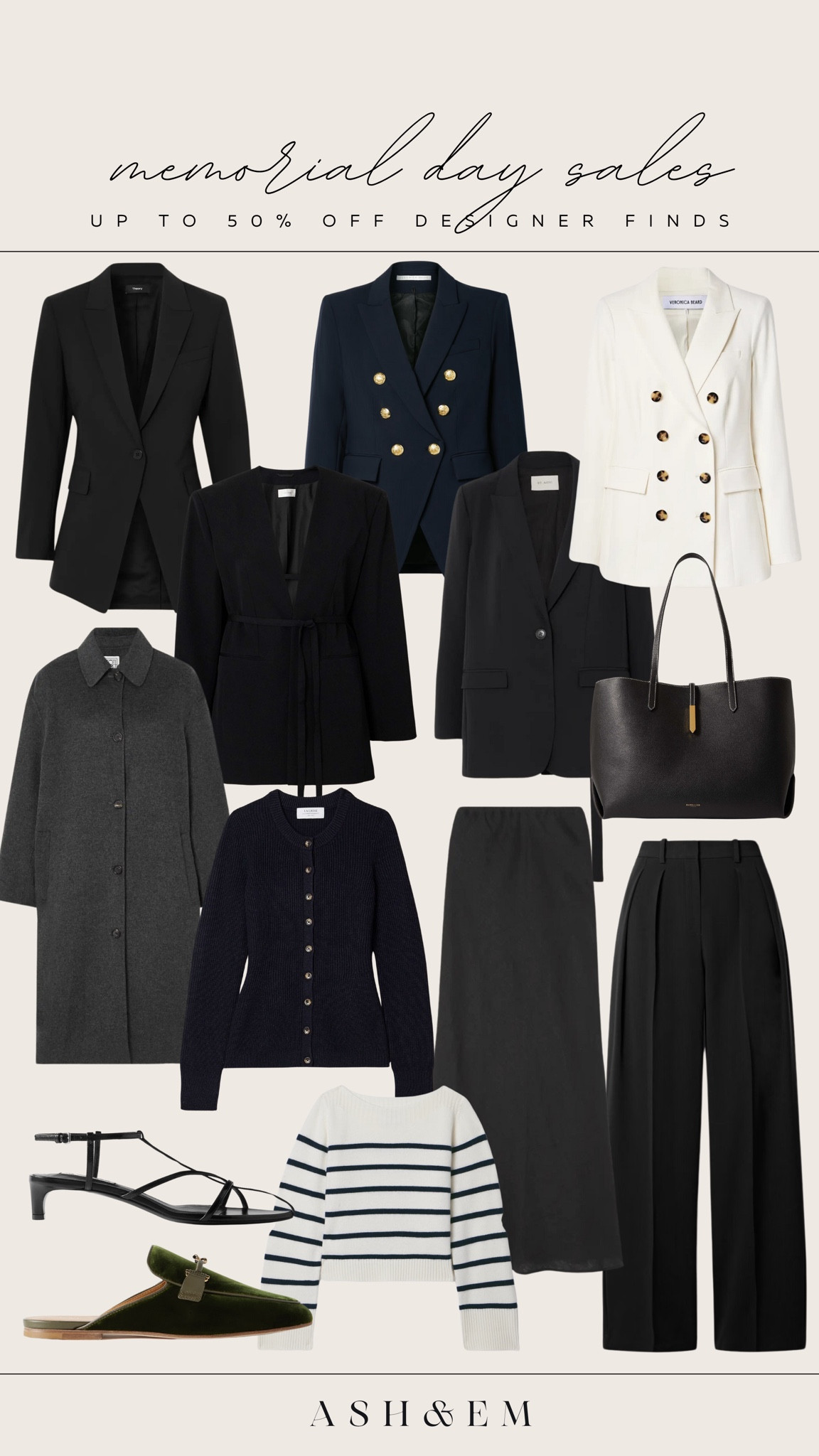 Huge designer Memorial Day sale happening right now!!!

#LTKStyleTip #LTKSaleAlert #LTKWorkwear