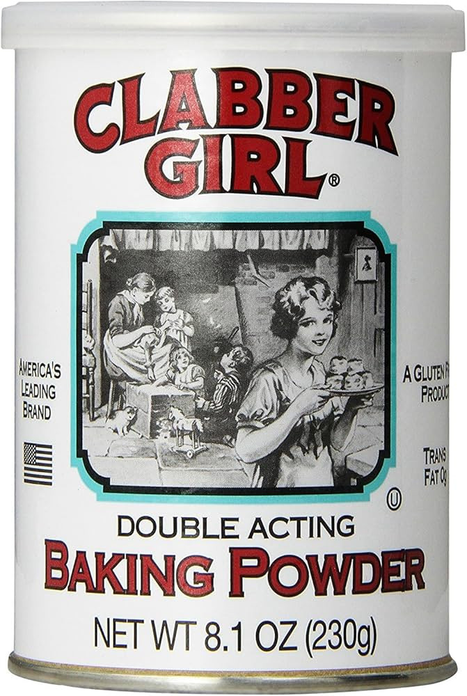 Clabber Girl Double Acting Baking Powder, 8.1 Ounce | Amazon (US)