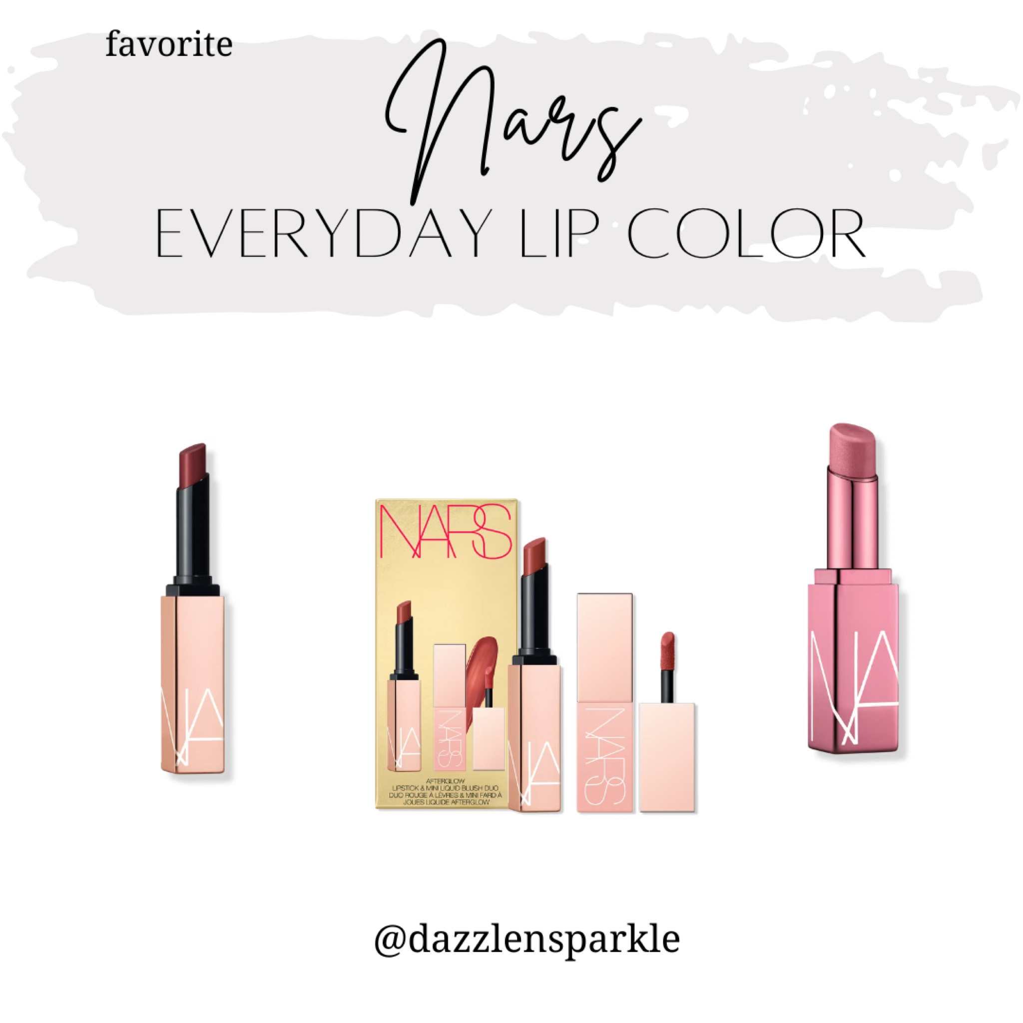 My lips but better! Sheer colors by NARS. Perfect for every day wear 

#dazzlensparkle #nars #lipstick 

#LTKGiftGuide #LTKHoliday #LTKBeauty