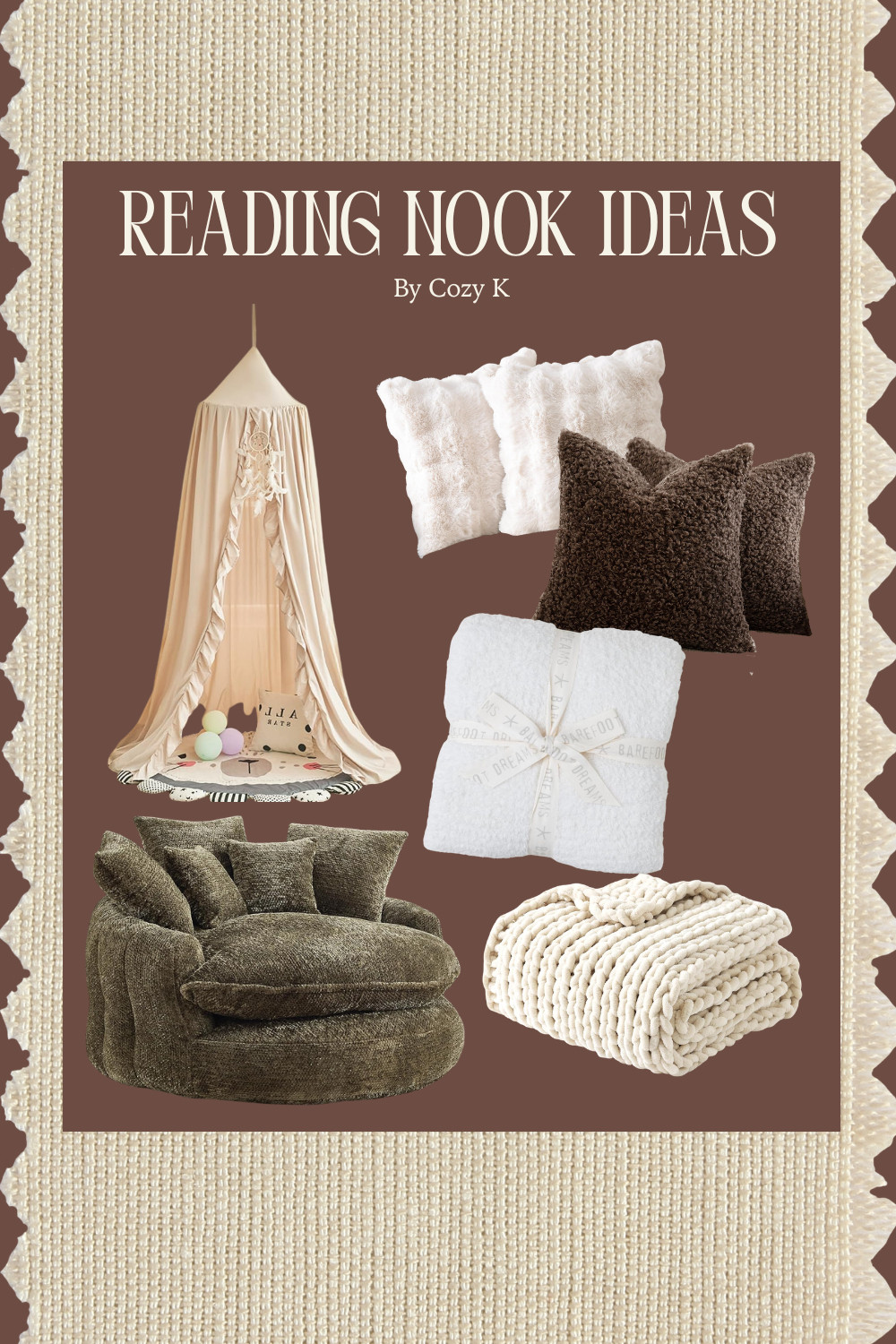 my little cozy nook honestly makes reading feel extra special 📖 here are some ideas! 🕯️🤎 

 #LTKHome